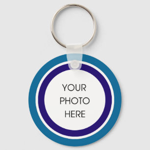 Foto van Blue and Navy Sleutelhanger