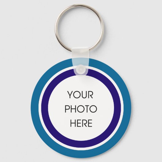 Foto van Blue and Navy Sleutelhanger (Voorkant)