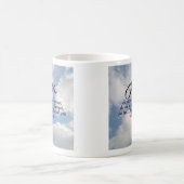 Foto van Blue Cloudy Sky is niet scherp te zien in Koffiemok (Center)