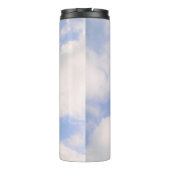 Foto van Blue Cloudy Sky is niet scherp te zien in Thermosbeker (Achterkant)