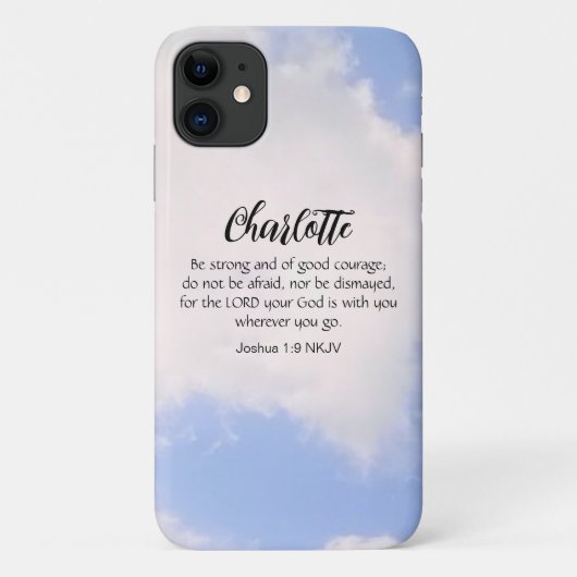 Foto van Blue Sky BE is niet bekend Bijbelnaam Ver Case-Mate iPhone Case (Achterkant)