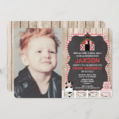 Foto van boerderijdieren kaart (Voorkant / Achterkant)