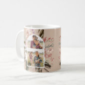 Foto van Boho Floral en Greenery Koffiemok (Voorkant links)