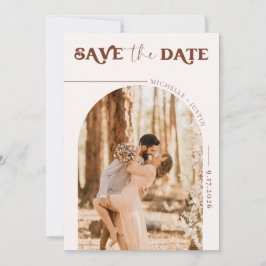 Foto van Boho | Modern Save the Date Uitnodiging