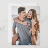 Foto van Boho Pampas Grass Save The Date (Achterkant)