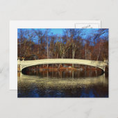 Foto van Bow Bridge in Central Park, New York Briefkaart (Voorkant / Achterkant)