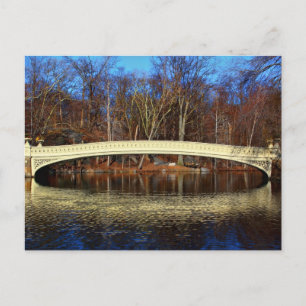 Foto van Bow Bridge in Central Park, New York Briefkaart