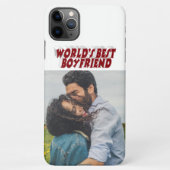 Foto van Boyvriend met gegunde tekst iPhone Case Hoesje (Achterkant)