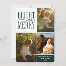 Foto van Bright en Merry Modern Minimal Kerstmis