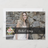 Foto van Bright Flowers Boho Moving Away Party Kaart (Achterkant)