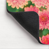 Foto van Bright roze bloemen Muismat (Hoek)