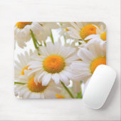 Foto van Bright Summer Daisies Flowers Muismat (Met muis)