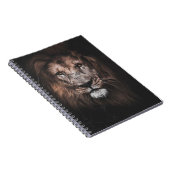 FOTO VAN BROWN-LION NOTITIEBOEK (Rechterzijde)