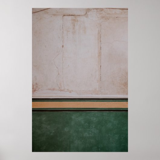 Foto van bruin betonbedekking poster (Voorkant)