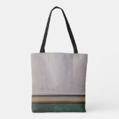 Foto van bruin betonbedekking tote bag (Achterkant)
