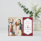 Foto van Buffalo Pset Holiday Greep Feestdagenkaart (Staand voorkant)