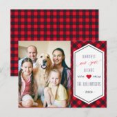 Foto van Buffalo Pset Holiday Greep Feestdagenkaart (Voorkant / Achterkant)