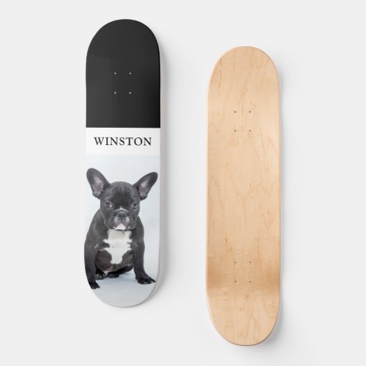 Foto van Bulldog Pet Persoonlijk Skateboard (Voorkant)