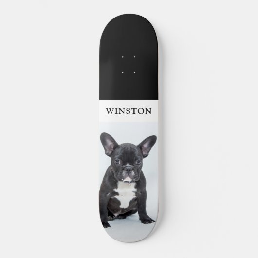 Foto van Bulldog Pet Persoonlijk Skateboard (Voorkant)