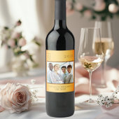 Foto van Business Company: dank u gouden prijs Wijn Etiket