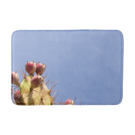 Foto van Cactus en Blue Sky Badmat