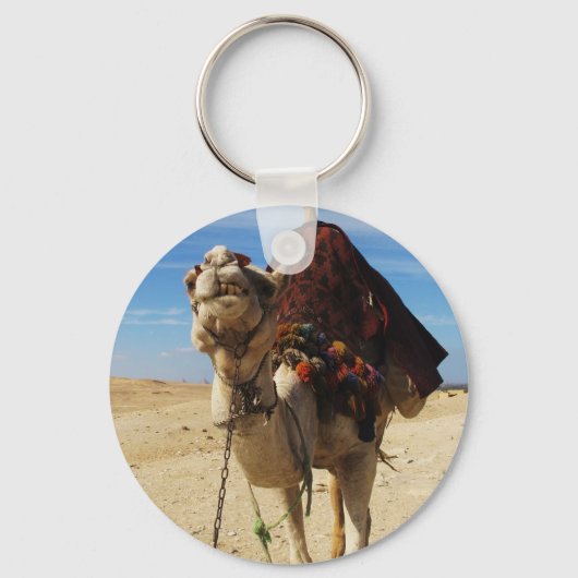 Foto van Camel in Egypte Sleutelhanger (Voorkant)