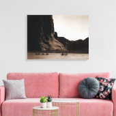  foto van Canyon de Chelly Canvas Afdruk (Insitu (Woonkamer))