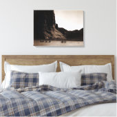  foto van Canyon de Chelly Canvas Afdruk (Insitu (Slaapkamer))