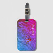 Foto van Carpe Diem Pond Fish Fun Bagagelabel (Voorkant (verticaal))