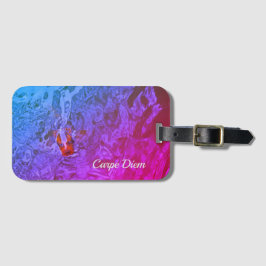 Foto van Carpe Diem Pond Fish Fun Bagagelabel