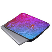 Foto van Carpe Diem Pond Fish Fun Laptop Sleeve (Voorkant onderkant)