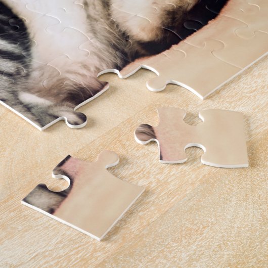 Foto van Cat Cat Cute Legpuzzel (Zijkant)