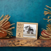 Foto van Cat Memorial Pet Loss Fotoplaat (Zijkant)