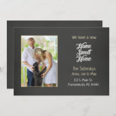 Foto van Chalkboard die we hebben verplaatst Kaart (Voorkant / Achterkant)