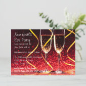 Foto van Champagne Glasses - nieuwjaarsfeest Kaart (Staand voorkant)