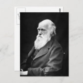 Foto van Charles Darwin Briefkaart (Voorkant / Achterkant)