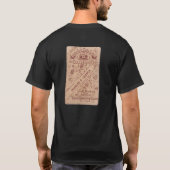 Foto van Charles Darwin Front en Back Apparel T-shirt (Achterkant)