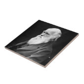 Foto van Charles Darwin Tegeltje (Zijkant)