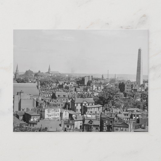  foto van Charlestown Massachusetts Briefkaart (Voorkant)