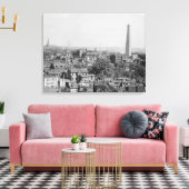  foto van Charlestown Massachusetts Canvas Afdruk (Insitu (Woonkamer))