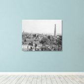  foto van Charlestown Massachusetts Canvas Afdruk (Insitu (Houten vloer))