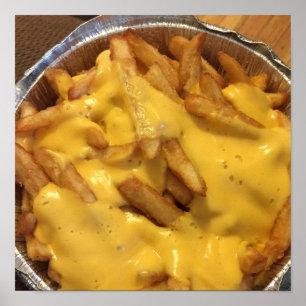 Foto van Cheese Fries Poster