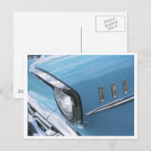 foto van Chevy Car Grill 1957 Briefkaart (Voorkant / Achterkant)
