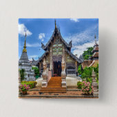 Foto van Chiang Mai Vierkante Button 5,1 Cm (Voorkant)