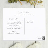 Foto van Chic Baby shower Arch Briefkaart