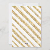 Foto van Chic Festive Snowflake Feestdagenkaart (Achterkant)