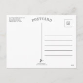 Foto van Chic Festive Snowflake Holiday Feestdagenkaart (Achterkant)