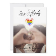 Foto van Chic Love & Bedankt LGBT Rainbow Pride He