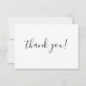 Foto van Chic Minimalist - Bedankt voor het schrij (Voorkant)