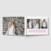 Foto van Chic Pink & White Sweet Sixteen Gastenboek (Volledig)
